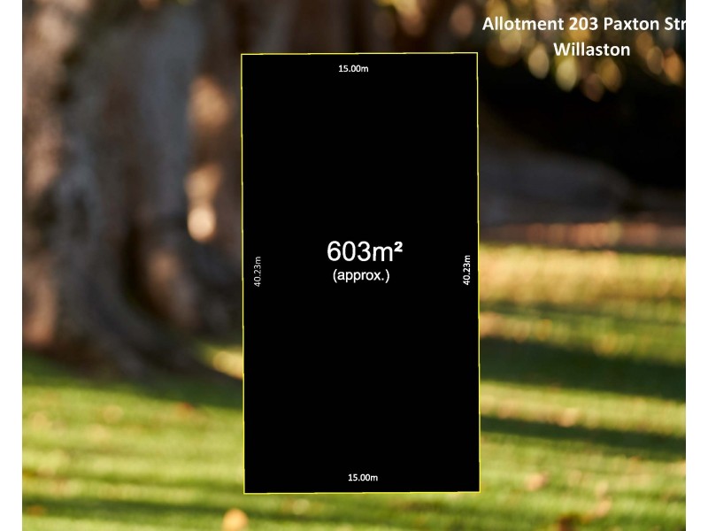 Allotment 203 Paxton Street, Willaston SA 5118