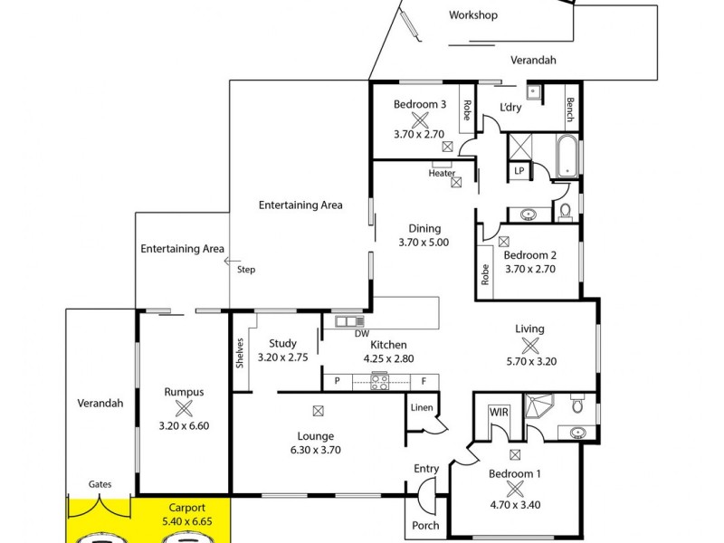 1 Modra Court, Gawler East SA 5118 Floorplan