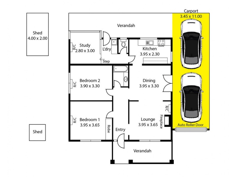 63 Oval Avenue, Woodville South SA 5011 Floorplan