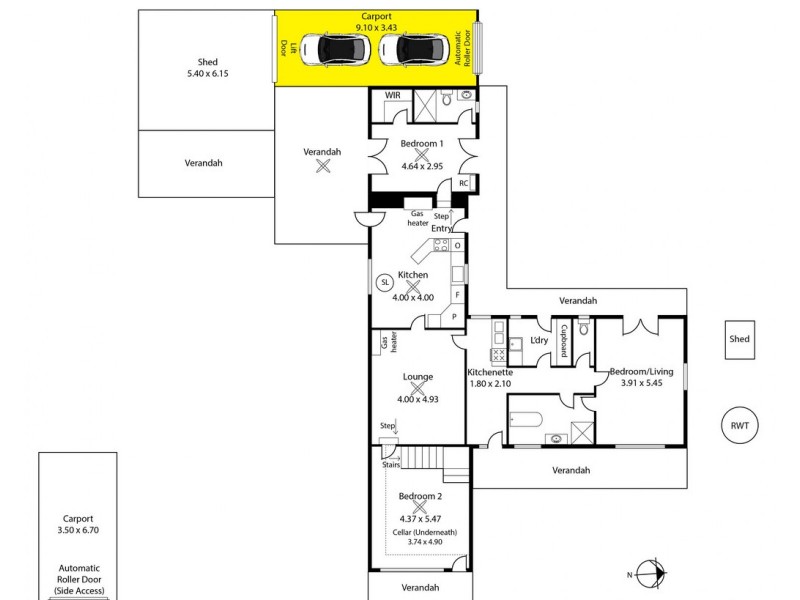 14 Gray Street, Freeling SA 5372 Floorplan