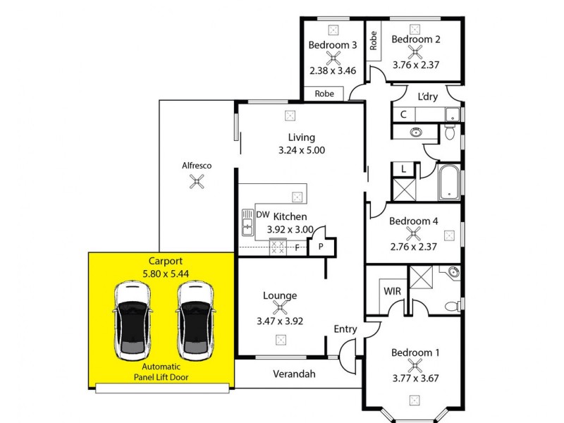 9 Brennan Close, Evanston South SA 5116 Floorplan