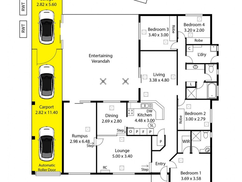19 Rosebank Crescent, Hillbank SA 5112 Floorplan