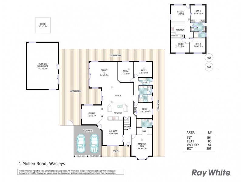 1 Mullen Road, Wasleys SA 5400 Floorplan
