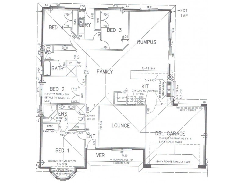 17 Meaney Dr, Freeling SA 5372 Floorplan