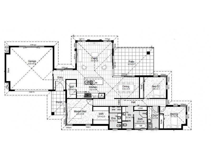 4 Elderberry Avenue, Bentley Park QLD 4869 Floorplan