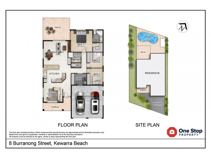 8 Burranong Street, Kewarra Beach QLD 4879 Floorplan