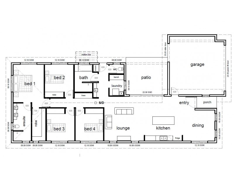 11 Elderberry Avenue, Bentley Park QLD 4869 Floorplan