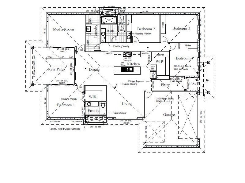 46 Springbrook Avenue, Redlynch QLD 4870 Floorplan