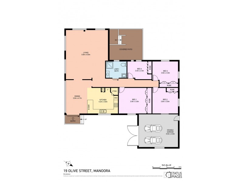 19 Olive Street, Manoora QLD 4870 Floorplan