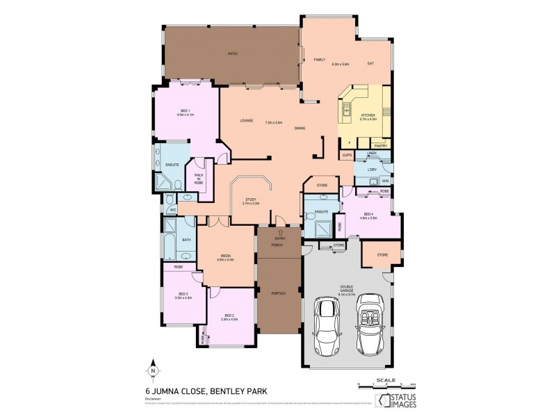 6 Jumna Close, Bentley Park QLD 4869 Floorplan