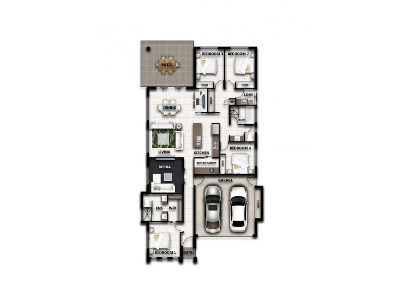 96 Springbrook Avenue, Redlynch QLD 4870 Floorplan