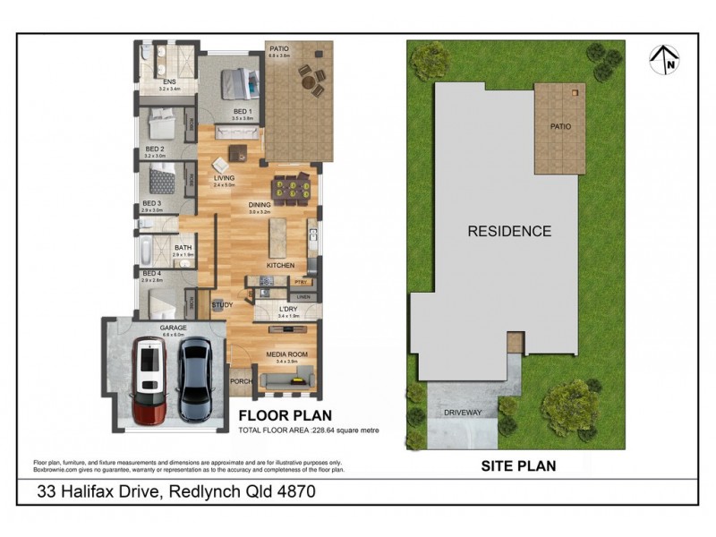 33 Halifax Drive, Redlynch QLD 4870 Floorplan