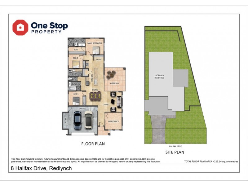 8 Halifax Drive, Redlynch QLD 4870 Floorplan