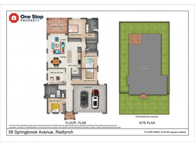58 Springbrook Avenue, Redlynch QLD 4870 Floorplan