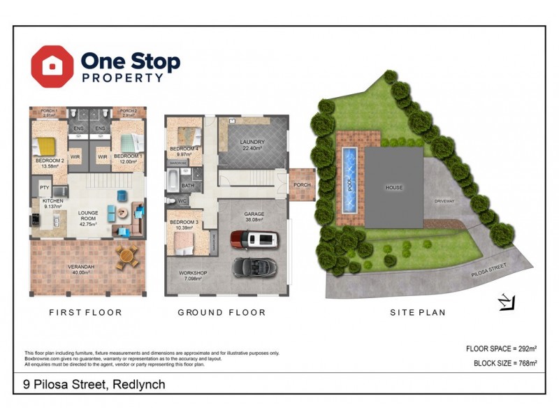 9 Pilosa Street, Redlynch QLD 4870 Floorplan