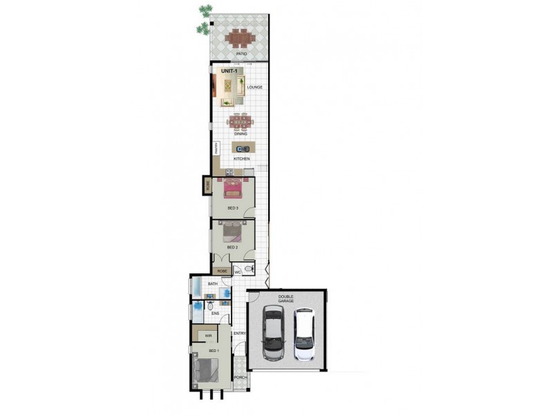 1/573 Mulgrave Road, Earlville QLD 4870 Floorplan