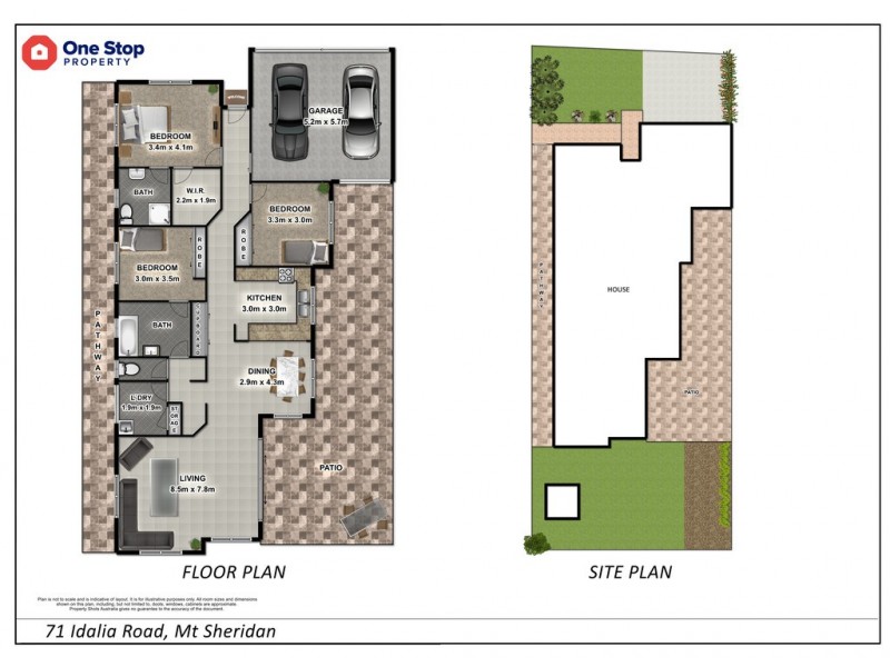 71 Idalia Road, Mount Sheridan QLD 4868 Floorplan