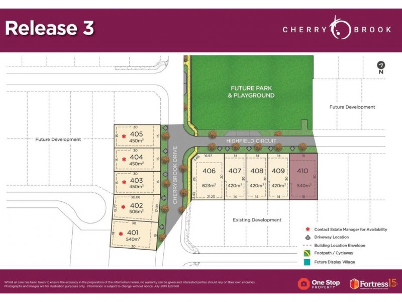 Lot 410 Highfield Circuit, Bentley Park QLD 4869 Floorplan