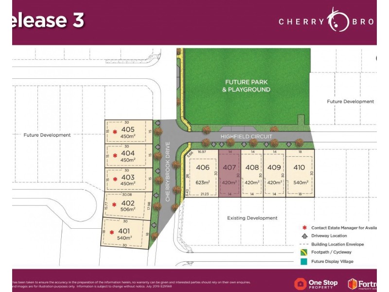 Lot 407 Highfield Circuit, Bentley Park QLD 4869