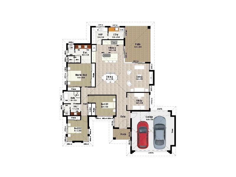 19 Woodlock Drive, Edmonton QLD 4869 Floorplan