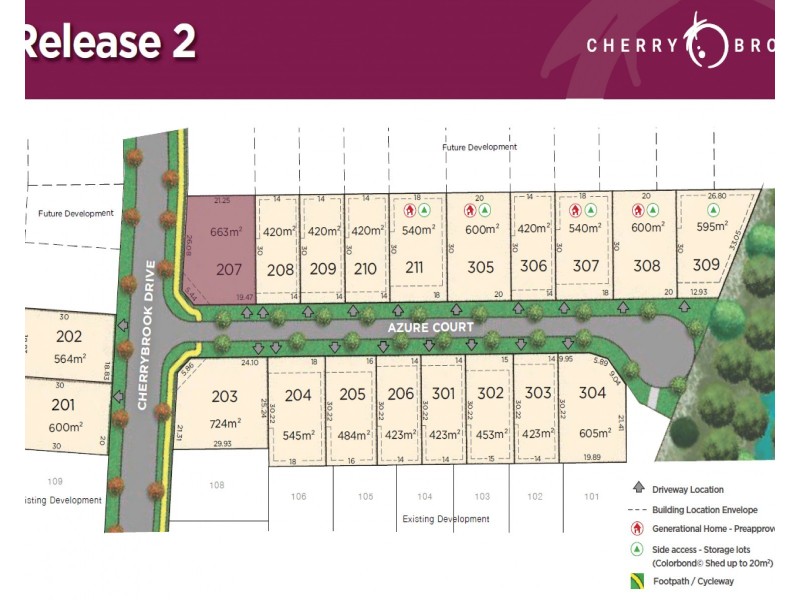 Lot 201 Cherrybrook Drive, Bentley Park QLD 4869 Floorplan