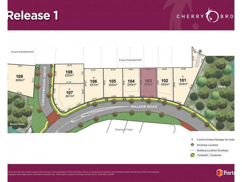 Lot 103 Walker Road, Bentley Park QLD 4869 Floorplan
