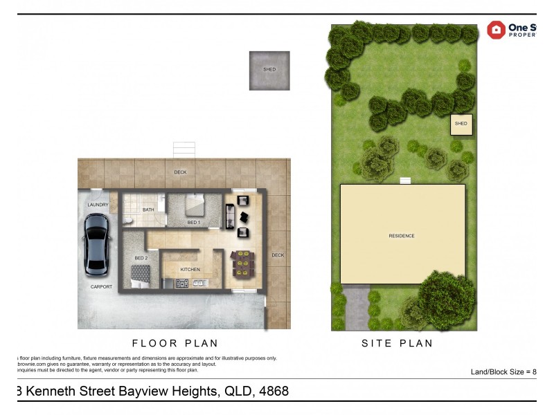 38 Kenneth Street, Bayview Heights QLD 4868 Floorplan