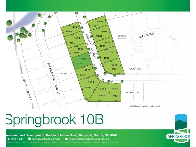 Lot 1016 Laguna Avenue, Redlynch QLD 4870 Floorplan