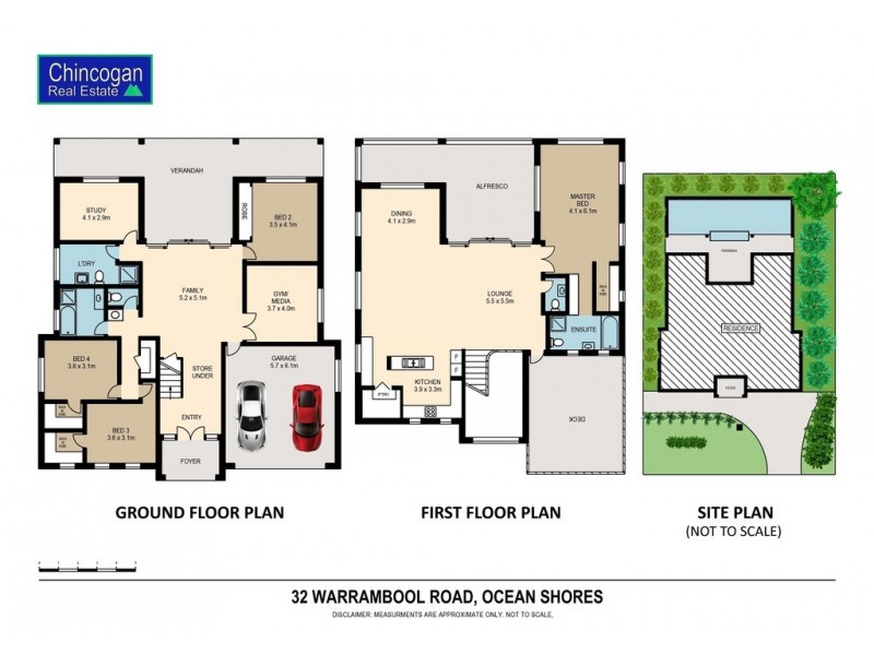 32 Warrambool Rd, Ocean Shores NSW 2483 Floorplan