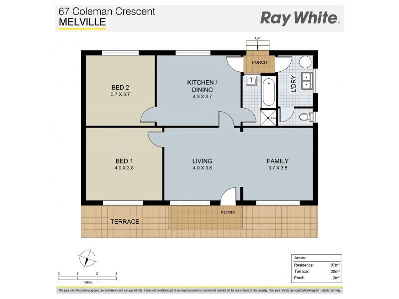67 Coleman Cres, Melville WA 6156 Floorplan