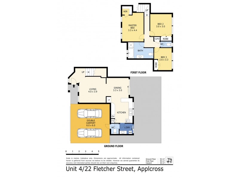 4/22 Fletcher St, Applecross WA 6153 Floorplan