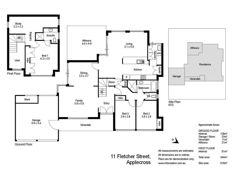 11 Fletcher St, Applecross WA 6153 Floorplan