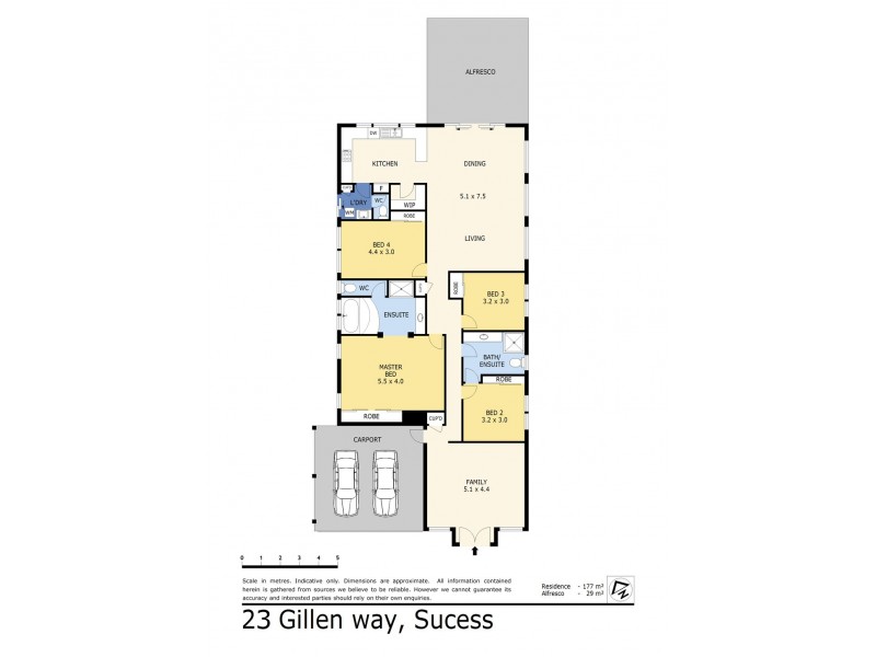 23 Gillen Way, Success WA 6164 Floorplan