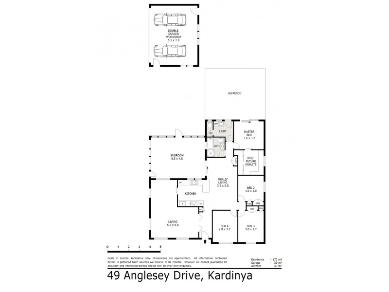 49 Anglesey Dr, Kardinya WA 6163 Floorplan
