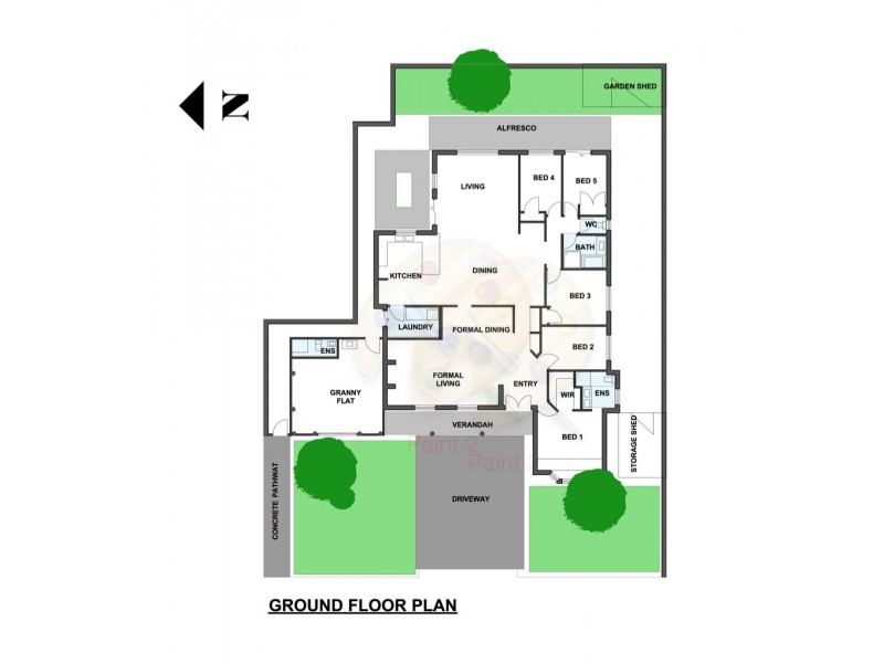 12 Wilsmore Grove, Kardinya WA 6163 Floorplan