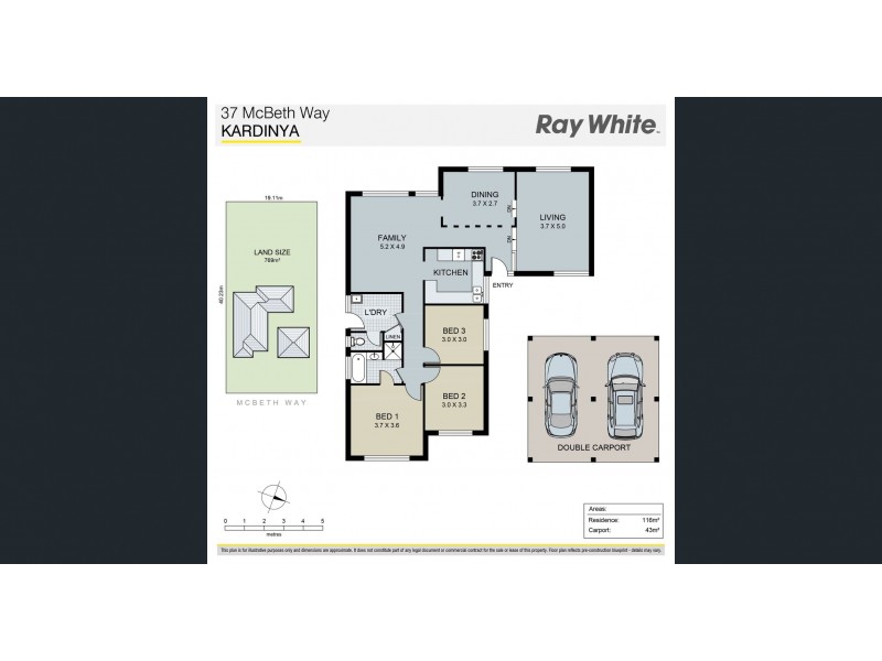 37 McBeth Way, Kardinya WA 6163 Floorplan