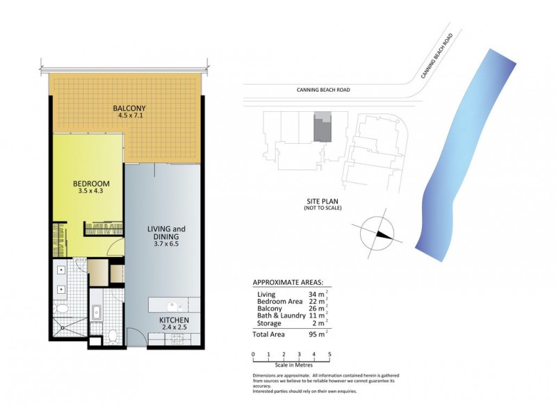 W4/70 Canning Beach Rd, Applecross WA 6153 Floorplan