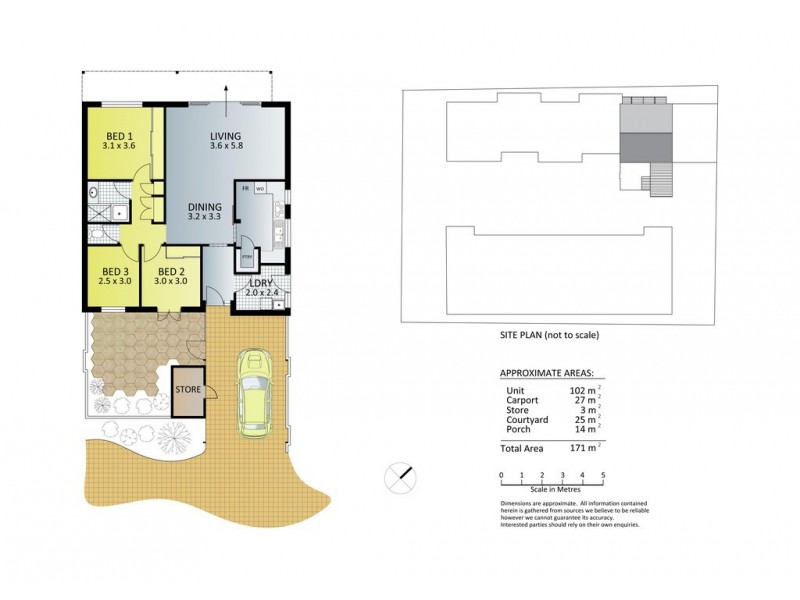 1/41 Hurlingham Road, South Perth WA 6151 Floorplan