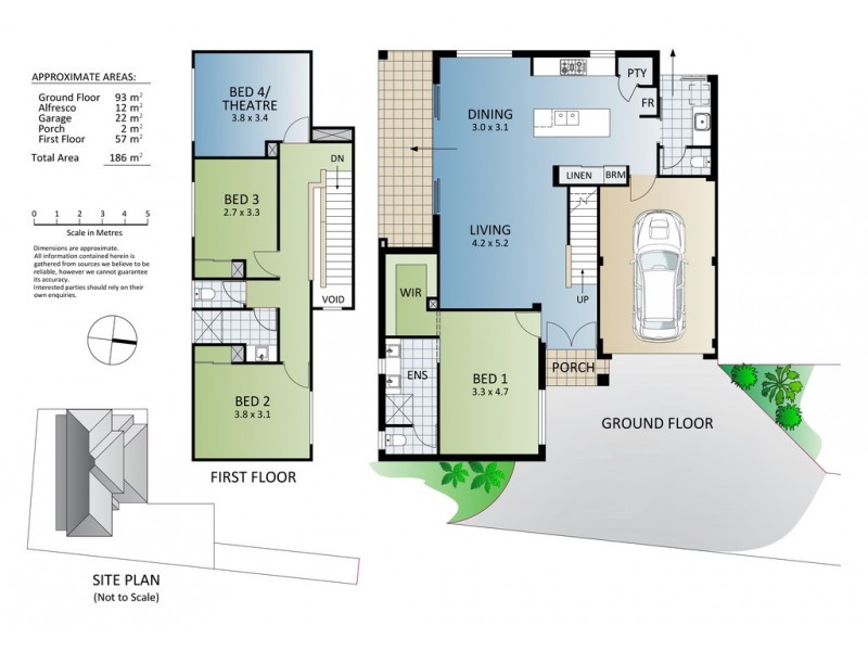 9A Bellairs Rd, Kardinya WA 6163 Floorplan