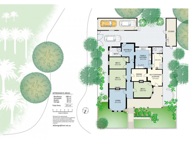 247 High Street corner of Bateman Street, Fremantle WA 6160 Floorplan