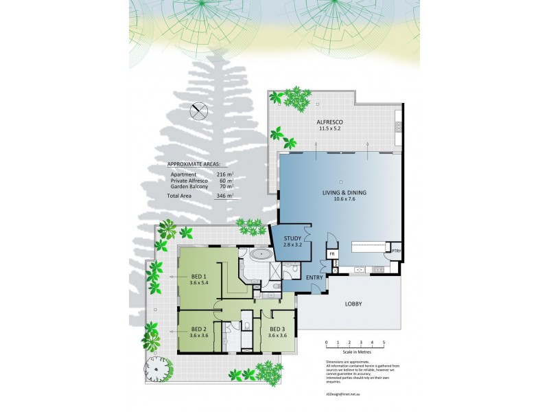 601/1 The Esplanade, Mount Pleasant WA 6153 Floorplan