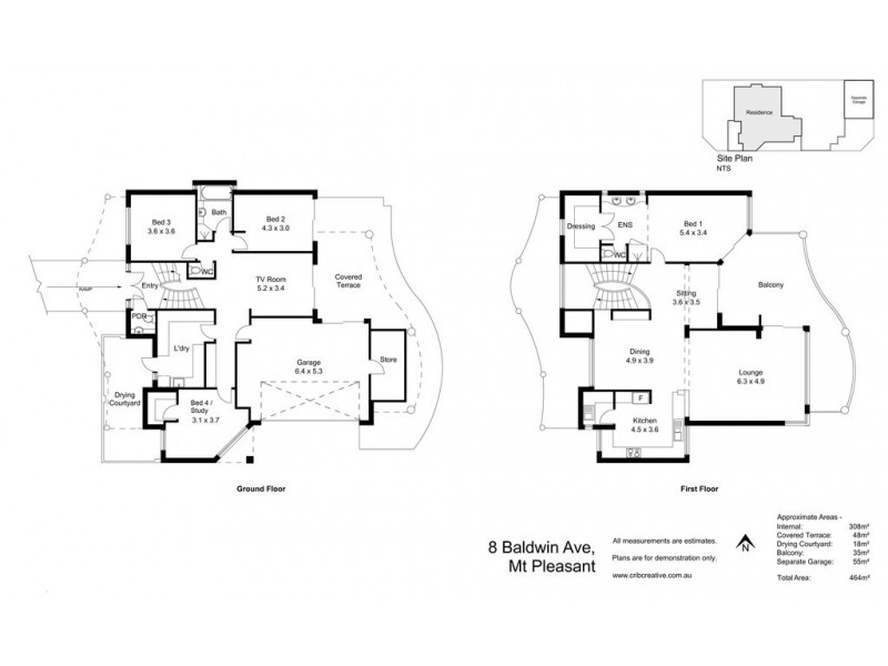 8 Baldwin Ave, Mount Pleasant WA 6153 Floorplan