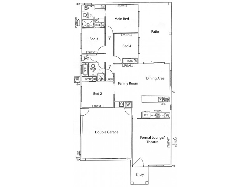 14 Jarvis Street, Burdell QLD 4818 Floorplan