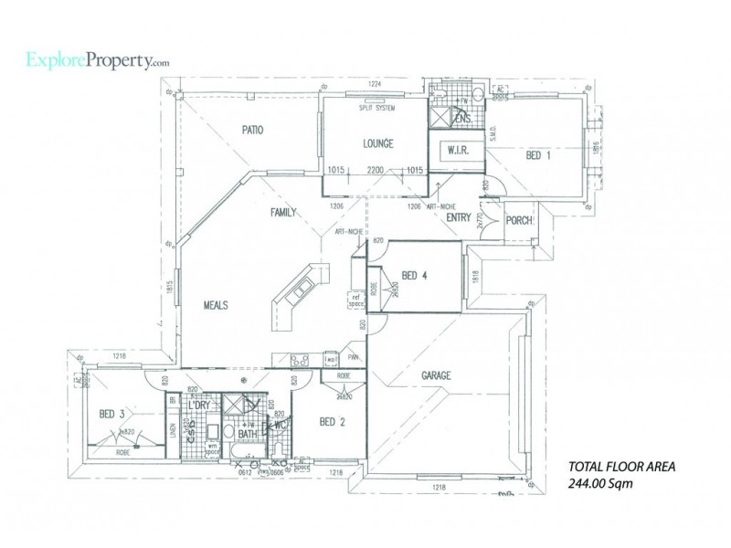 4 Monaro Circuit, Mount Louisa QLD 4814 Floorplan