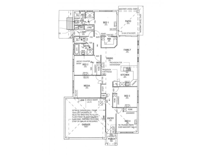 19 Ribaldo Circuit, Burdell QLD 4818 Floorplan