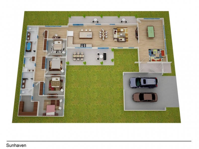 109 Sunhaven Boulevard, Burdell QLD 4818 Floorplan