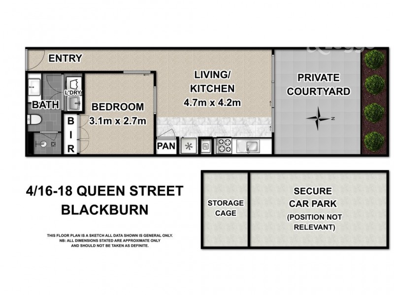 4/16-18 Queen Street, Blackburn VIC 3130 Floorplan