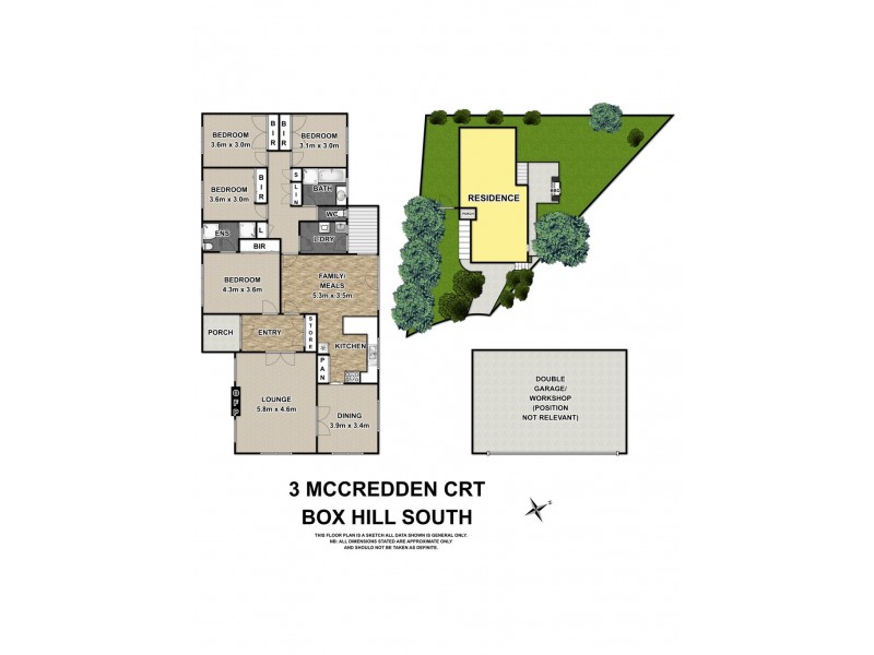 3 McCredden Court, Box Hill South VIC 3128 Floorplan