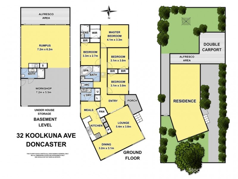 32 Koolkuna Avenue, Doncaster VIC 3108 Floorplan