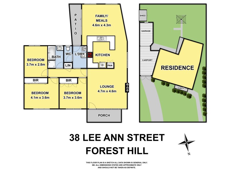 38 Lee Ann Street, Forest Hill VIC 3131 Floorplan